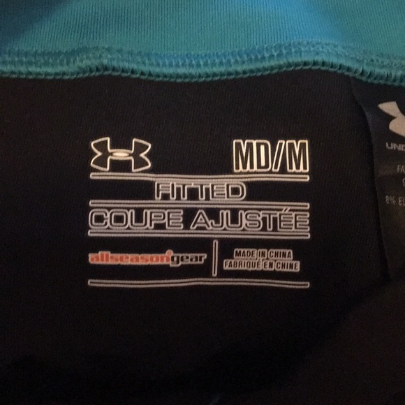 UnderArmour Black Fitted Crop Workout Pants - Picture 8 of 8